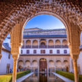 Patio de la Alhambra, visitar Granada