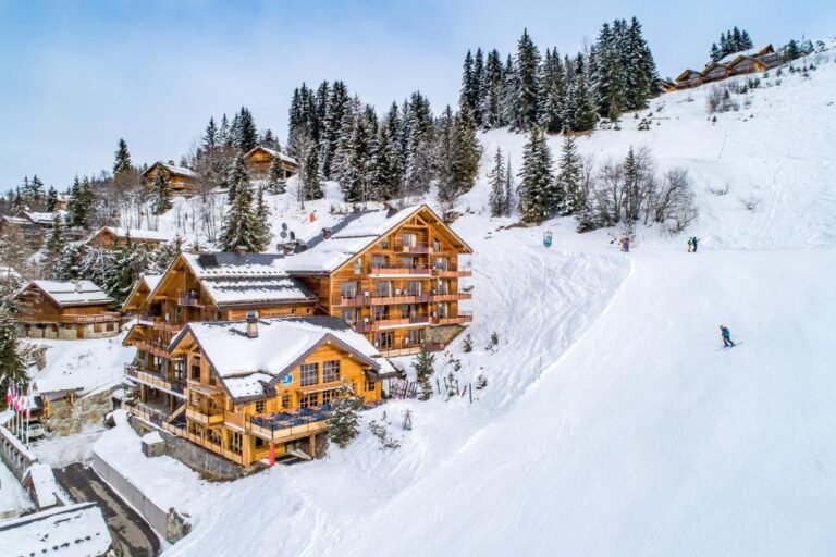 hoteles de lujo en la nieve