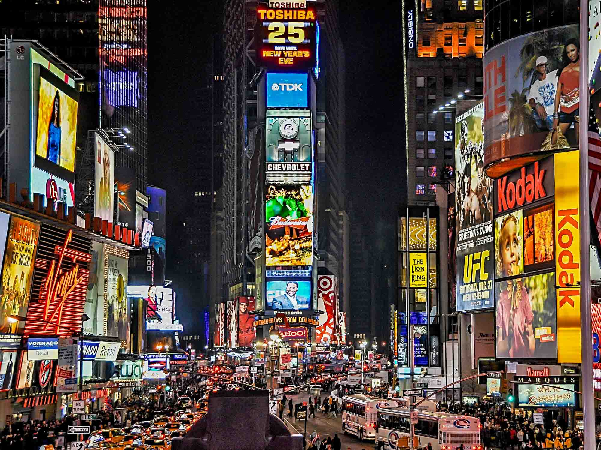 Times Square en Fin de Año